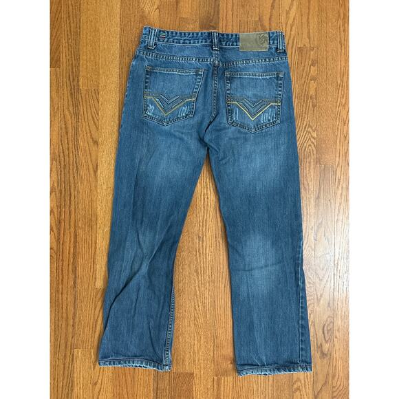 Diesel Industries Men's 32 x 30 Blue Strait Leg Jeans- EUC - Picture 5 of 10